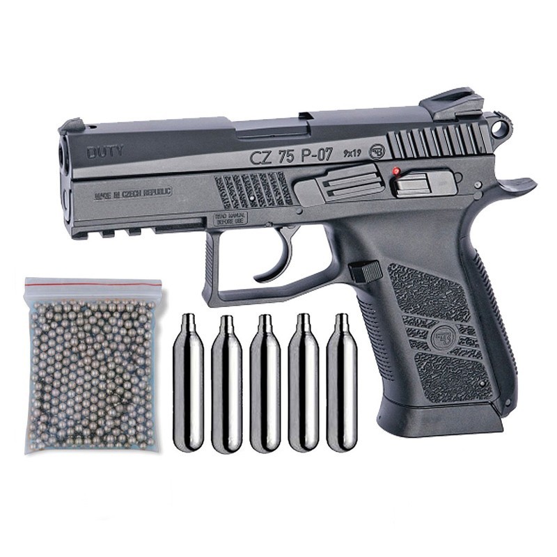 Asg Pack Pistola Cz P Duty Blowback