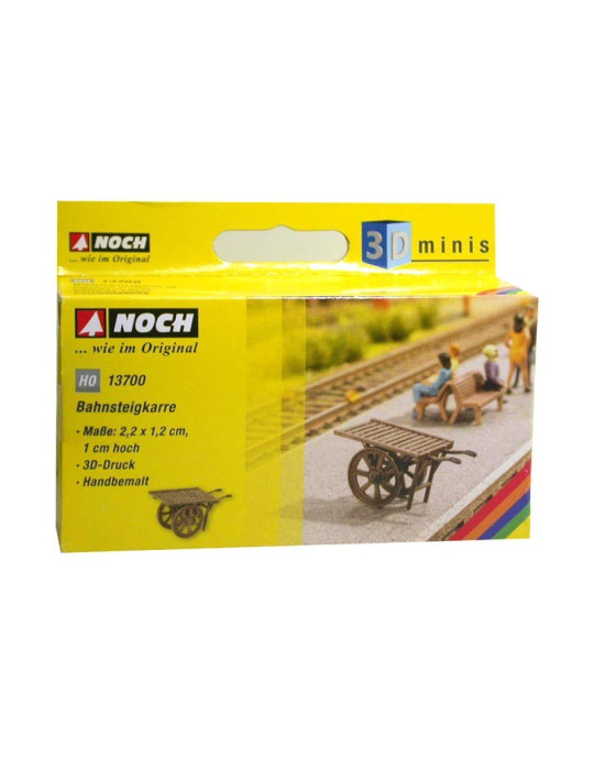 Noch 13700. Carrito de Andén H0