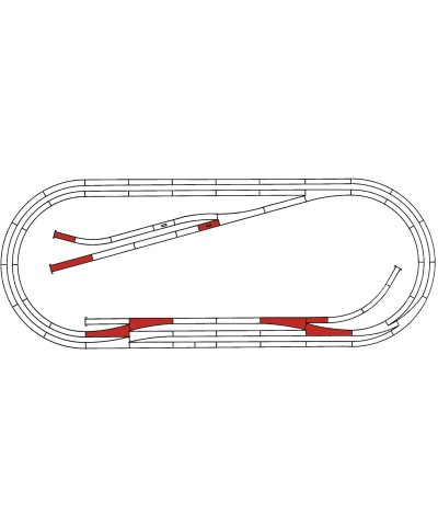 Set de Ampliación Vías E Rocoline H0