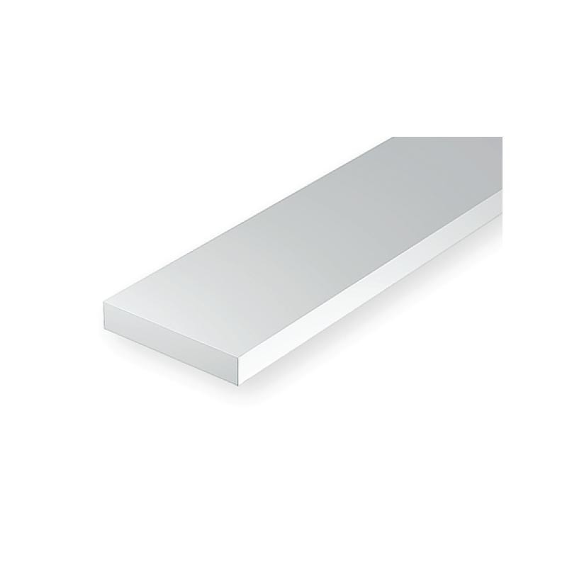 10 Listones Rectangulares Macizos 0.5x0.75 mm