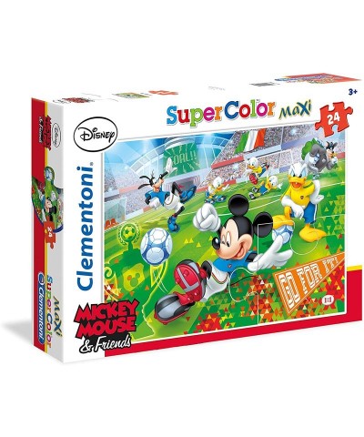 Puzzle 24 Maxi Piezas Mickey Mouse Fútbol
