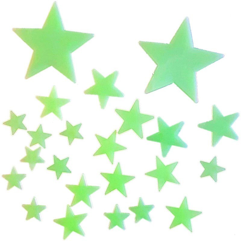 Surtido Estrellas Fluorescentes