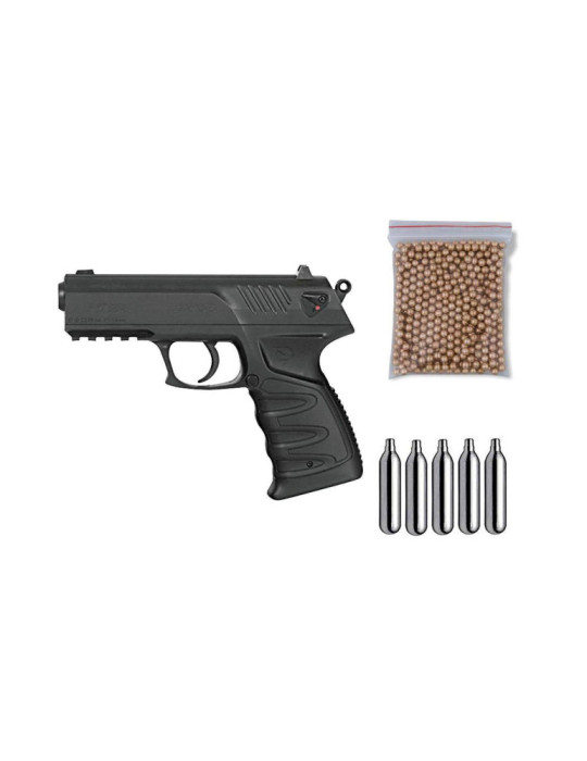 111395 Gamo. Pack pistola perdigón P-27 Dual Cal.4,5mm