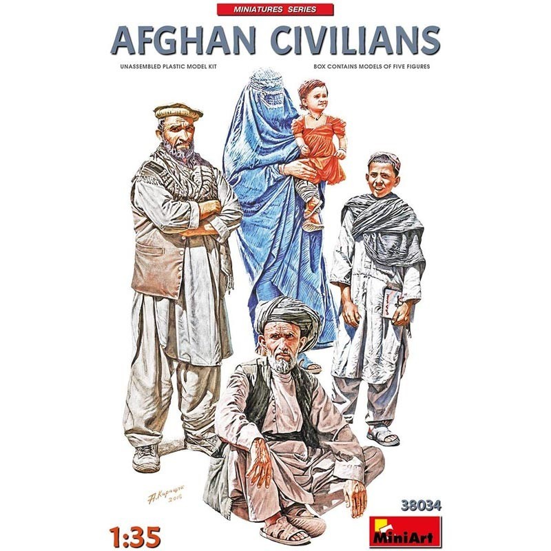 1/35 Civiles Afganos