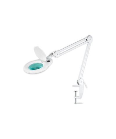 Lámpara Flexo-Lupa Sobremesa 60 led 5x