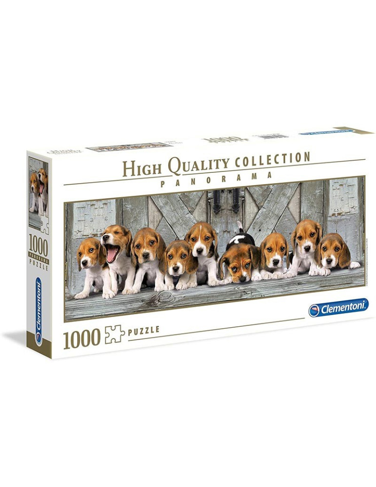 Puzzle 1000 piezas Beagles Panorama