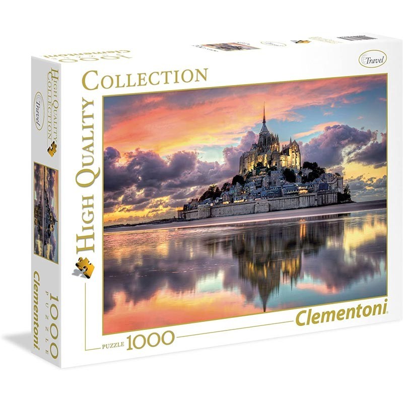 Puzzle 1000 piezas El Magnífico Mont Saint-Michel