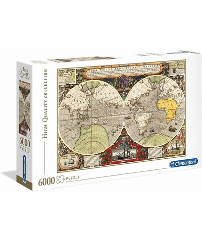 Puzzle 6000 piezas Mapa Antiguo