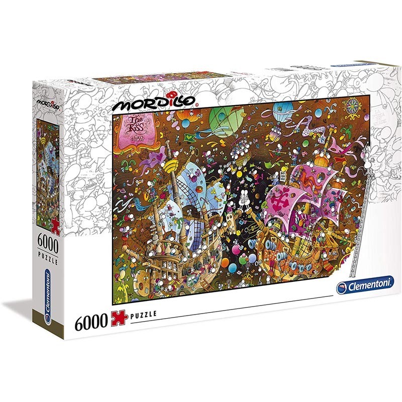 Puzzle 6000 piezas El Beso