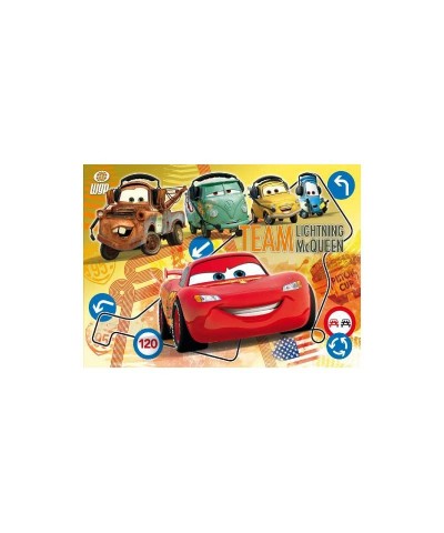 Puzzle 104 Piezas Equipo McQueen Cars 2