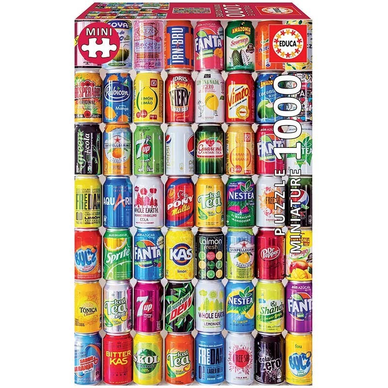 Puzzle 1000 Piezas Latas 2 Miniatura