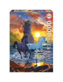 Puzzle 1000 Piezas Unicornios en la Playa