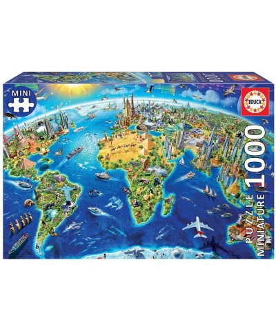 Puzzle 1000 Piezas Símbolos del Mundo Miniatura