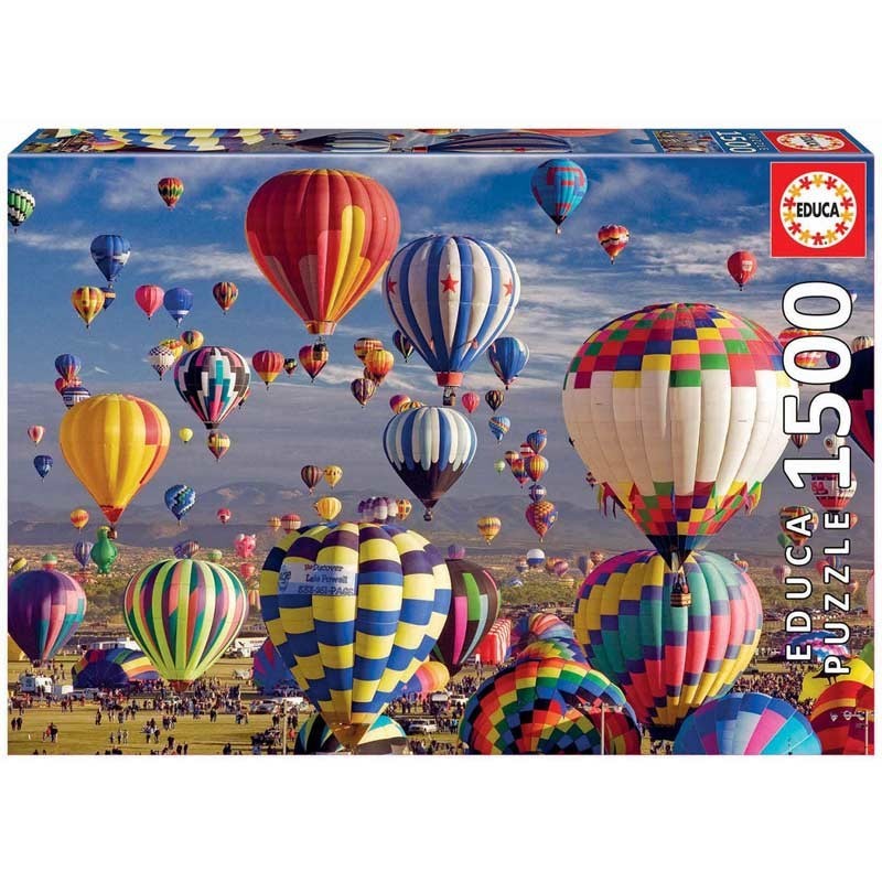 Puzzle 1500 Piezas Globos Aerostáticos