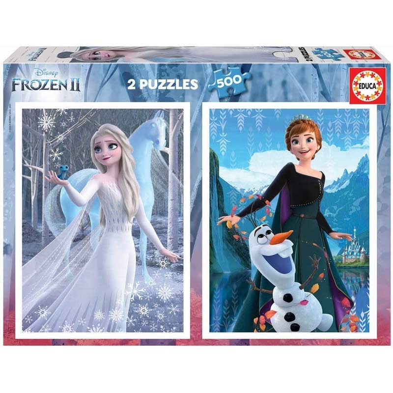 Puzzle 2x500 Piezas Frozen II