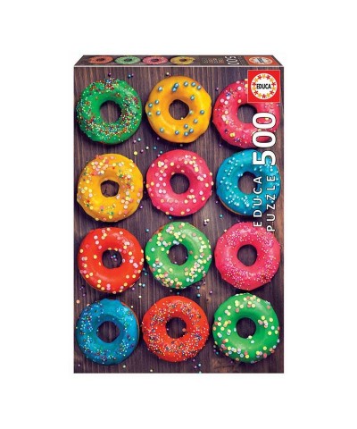 Puzzle 500 Piezas Donuts de Colores