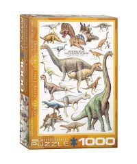 Puzzle 1000 Piezas Dinosaurios del Jurásico
