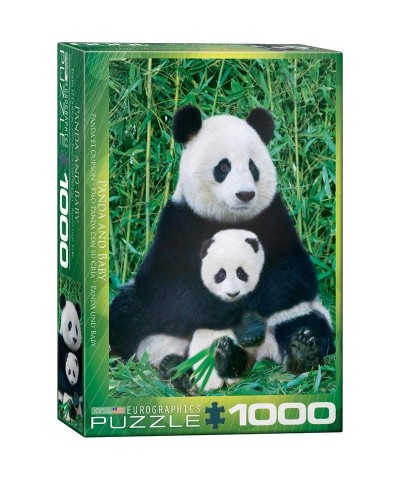 Puzzle 1000 Piezas Oso Panda y Cría