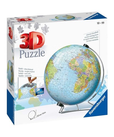 Puzzle 3D 540 Piezas Mapa Político Bola