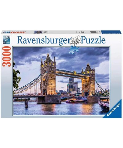 Ravensburger 16017. Puzzle 3000 Piezas Puente de Londres Anocheciendo