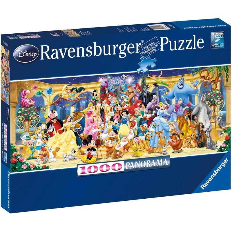 Puzzle 1000 Piezas Personajes Disney Panorama