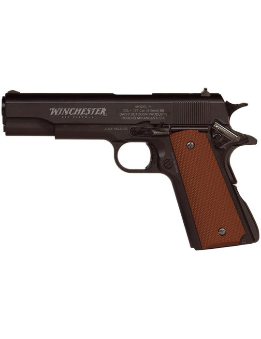 Pistola Perdigón Winchester M11 Blowback Metal. Calibre 4.5mm BB