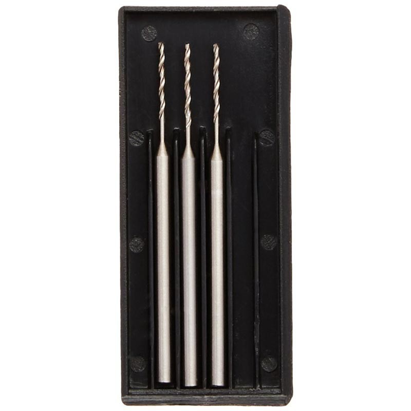 3 Brocas 0.8mm