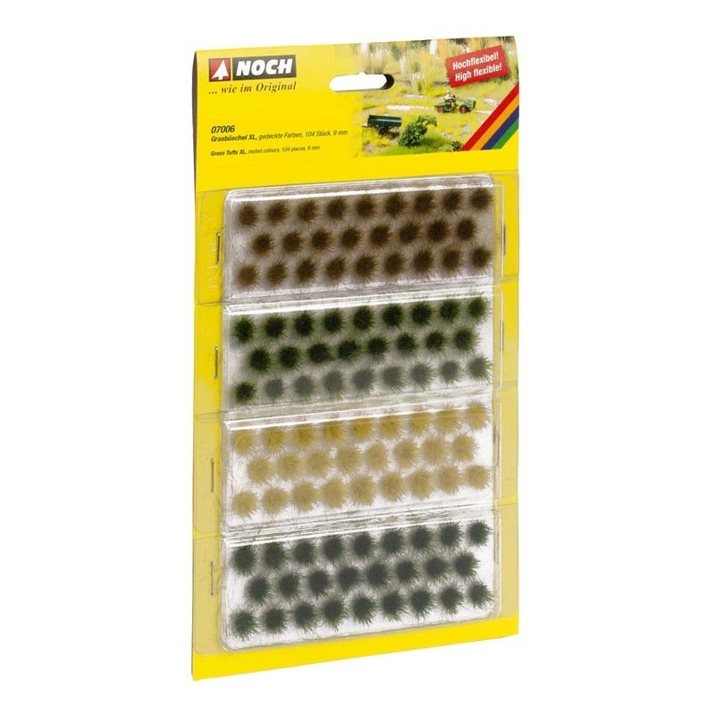 Set de 104 Mechones de Hierba XL de Verdes