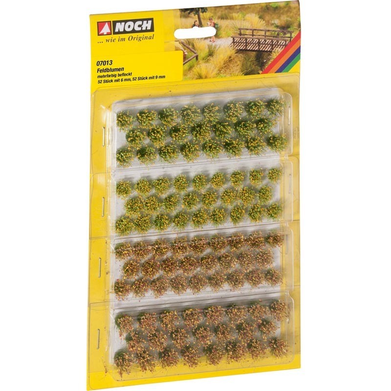 Set de 52 Mechones de Hierba Plantas de Campo