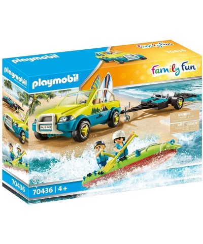 Coche de Playa con Canoa