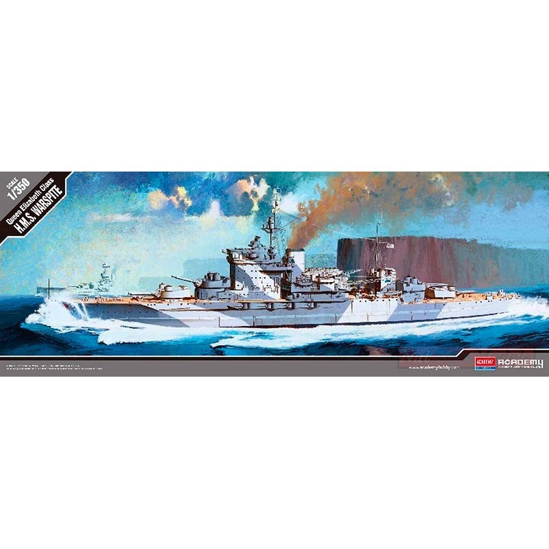 Academy 14105. 1/350 H.M.S. Warspite