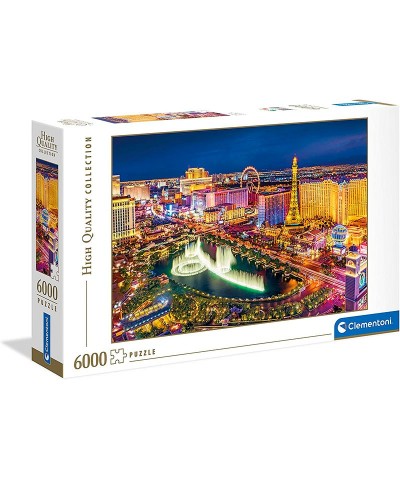 Clementoni 36528. Puzzle 6000 Piezas Las Vegas Iluminada