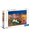 Clementoni 36528. Puzzle 6000 Piezas Las Vegas Iluminada