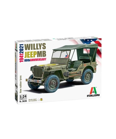 1/24 Jeep Willys MB 80 Aniversario