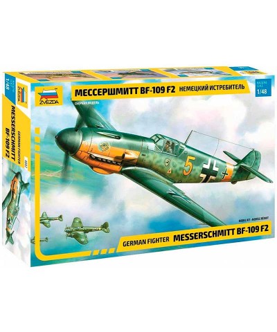 Zvezda 4802. 1/48 Messerschmitt BF-109 F2