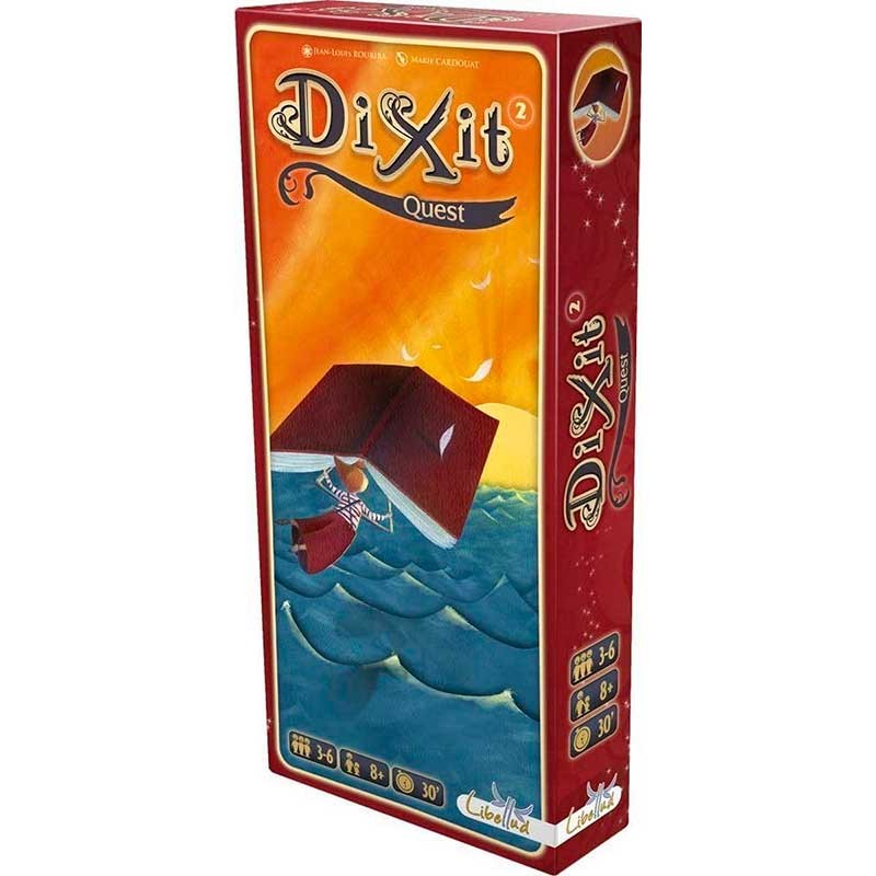 DIX02ML. Expansion Dixit Quest. 3-6jug. +8 años