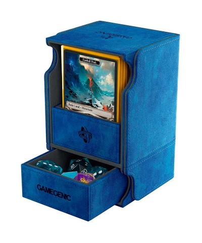 Gamegenic GGS20038M. Watchtower 100 +. Guarda Cartas y Dados Azul