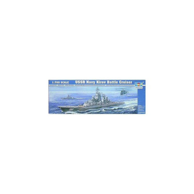 545707 Trumpeter. 1/700 USSR Navy Kirov Battle Cruiser