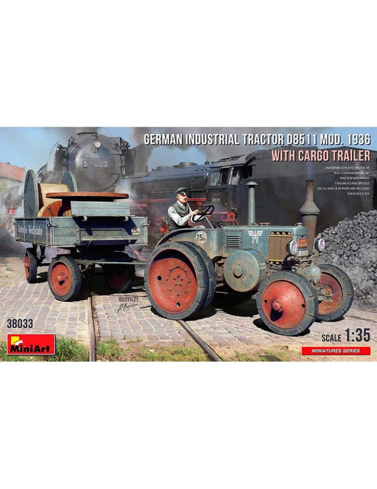 1/35 German Tractor D8511 1936