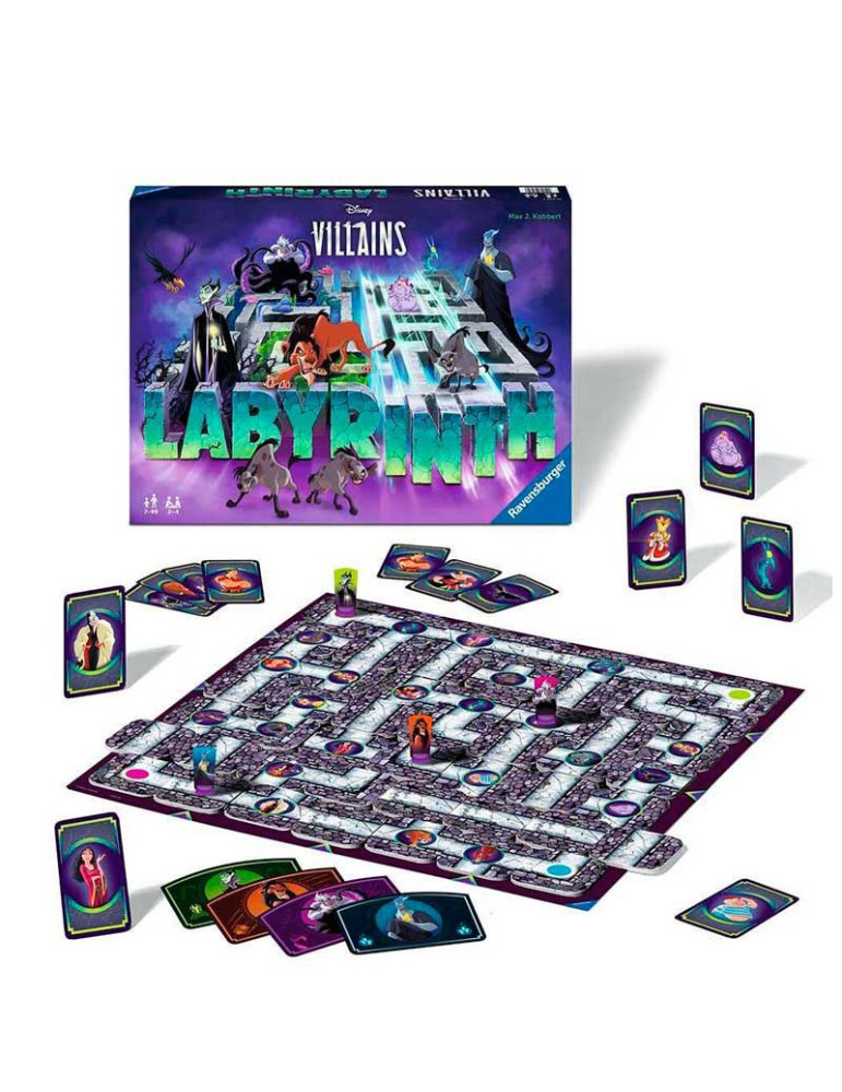 Ravensburger 27271. Labyrinth: Villains. Laberinto de los Villanos