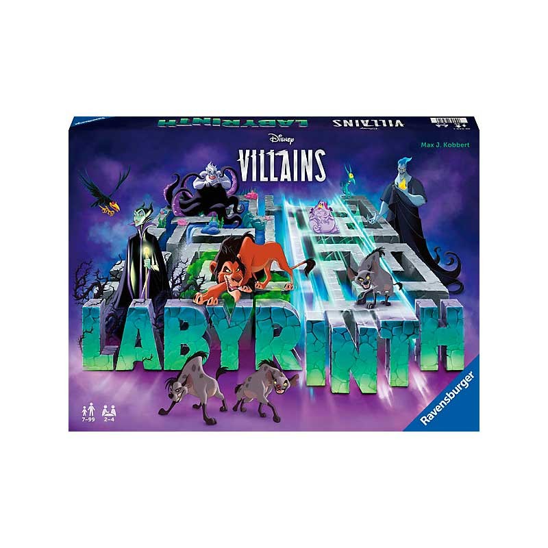 Ravensburger 27271. Labyrinth: Villains. Laberinto de los Villanos