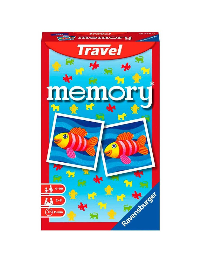 Juego de mesa Ravensburger Memory Travel | Outletdelocio
