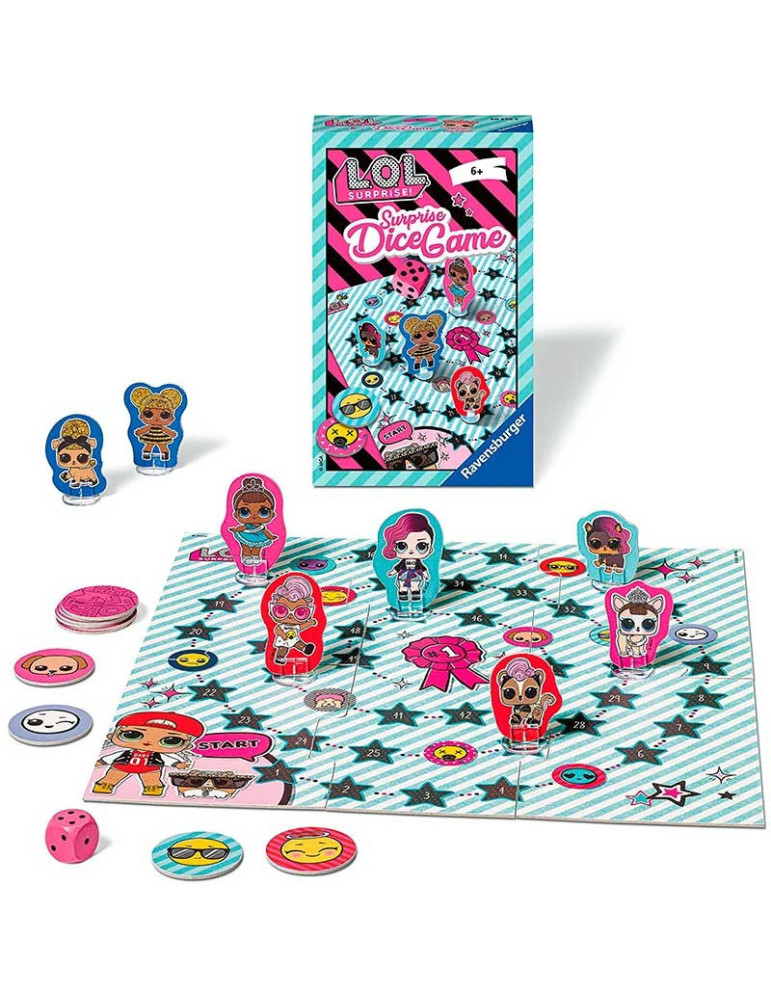 Juego de mesa Ravensburger LOL Dice Game | Outletdelocio