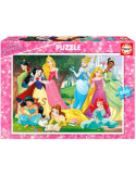 Puzzle 500 Piezas Princesas Disney en el Campo