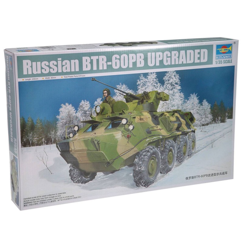 541545 Trumpeter. 1/35 Russian BTR-60PB UPGRADED
