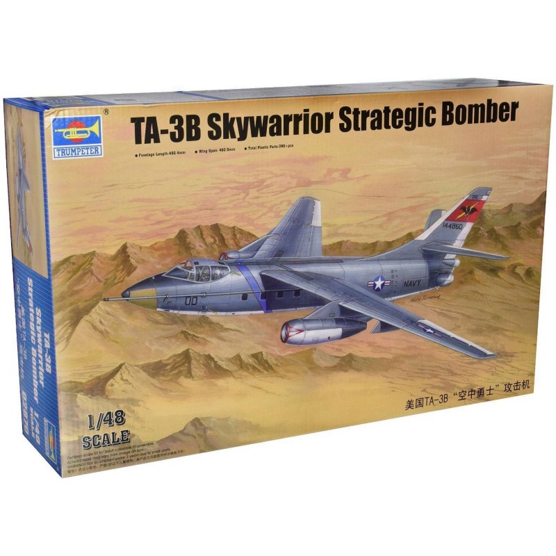 542870 Trumpeter. 1/48 TA-3B Skywarrior Strategic Bomber