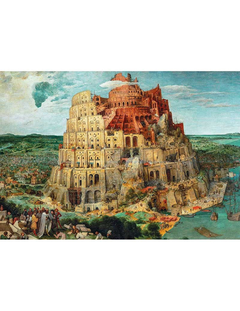 Puzzle 1000 Piezas La Torre de Babel de Bruegel