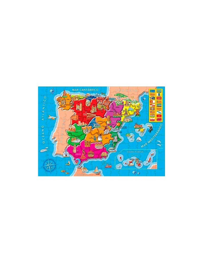 Educa 14870. Puzzle 150 Piezas Provincias de España