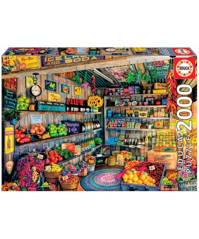 Educa 17128. Puzzle 2000 Piezas Tienda de Comestible