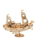 Robotime TG307. Puzzle 3D Barco Japonés 91 Piezas